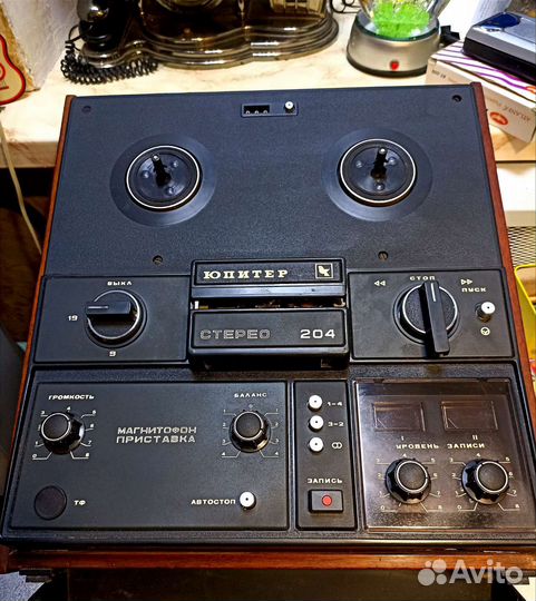 Катушечный магнитофон юпитер