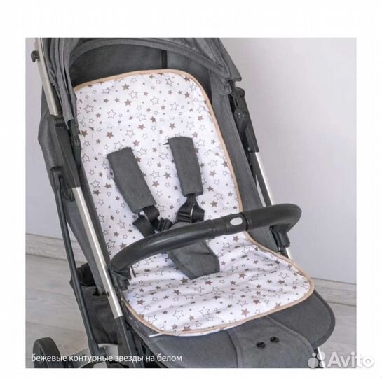 Матрасик в прогулочную коляску