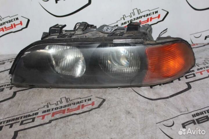 Фара BMW 5-series E39 15213900 black галоген линза