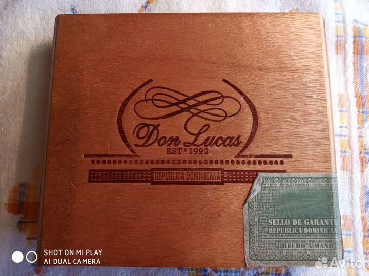 Коробка для сигар Don Lucas