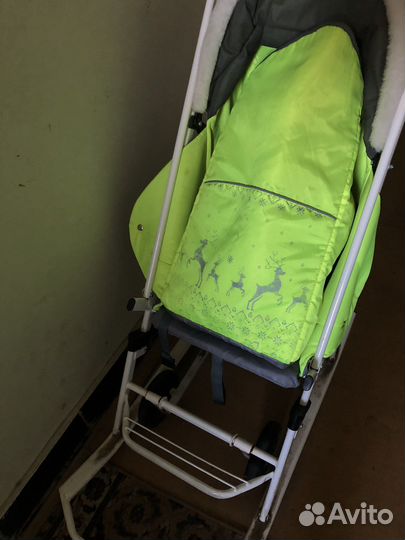 Детские санки зимние