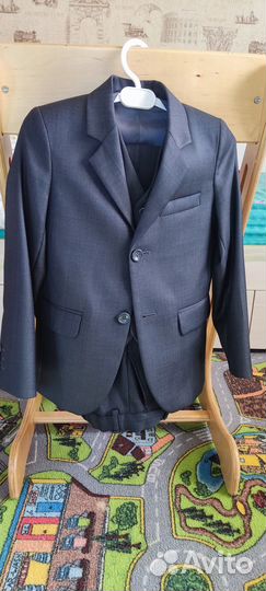 Костюм тройка для школы bosser