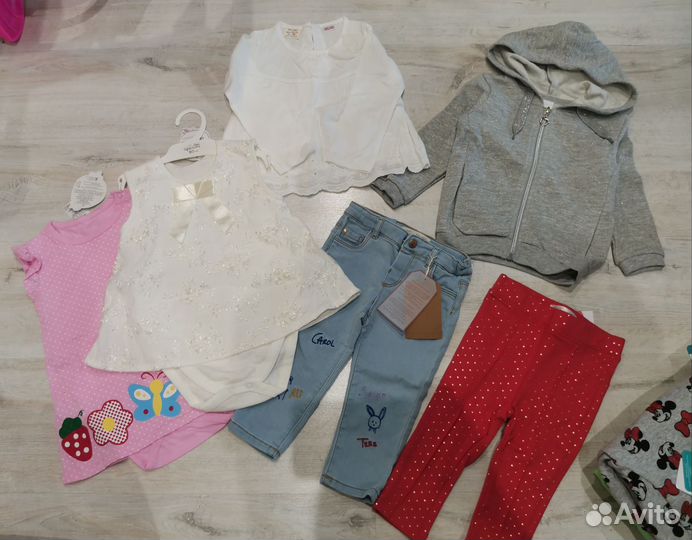 Детская одежда для девочек новая
