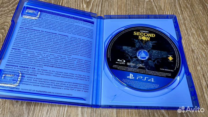 Infamous: Second Son (Втрой сын) игры ps4