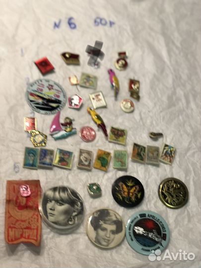 Значки СССР коллекция разные