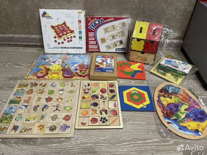Деревянные разивающие игры. обмен или продажа