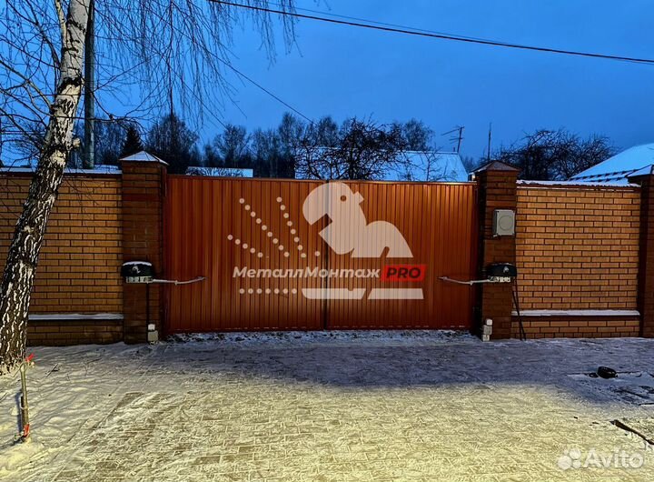 Откатные ворота от производителя. С гарантией