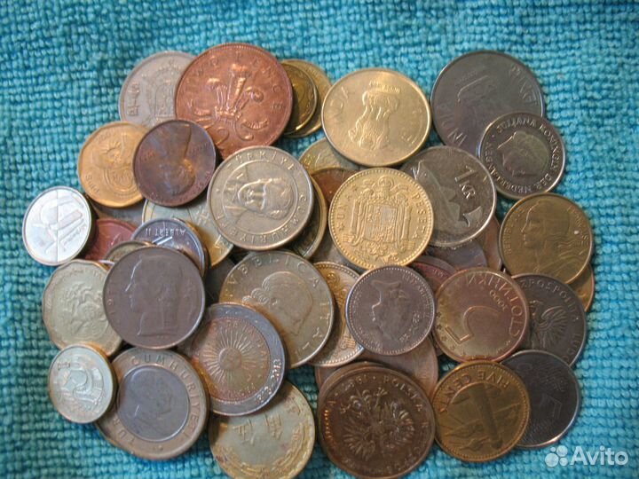 Лот инностраных монет 7