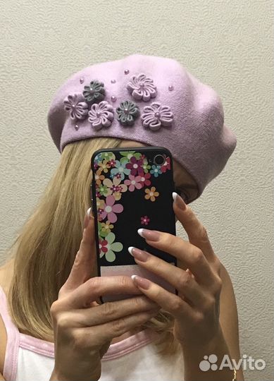 Берет и шарф