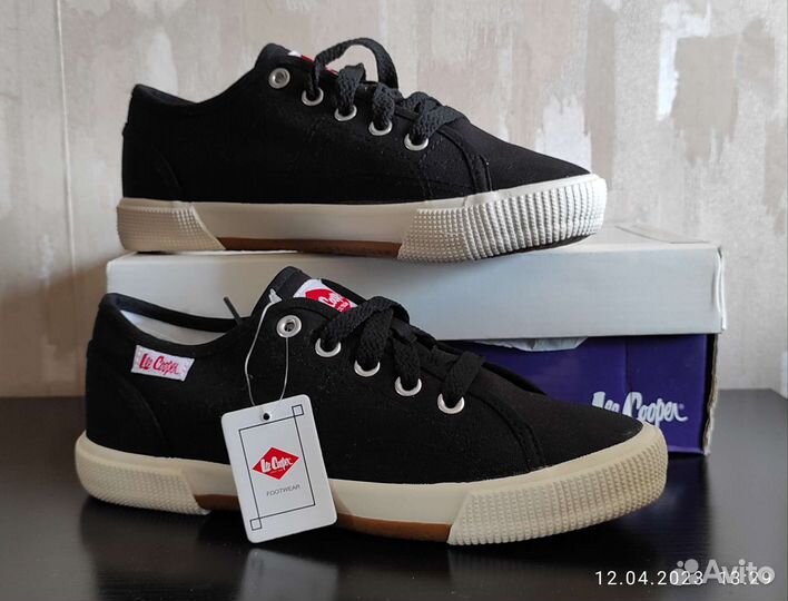 Новые кеды Lee Cooper original из Финляндии