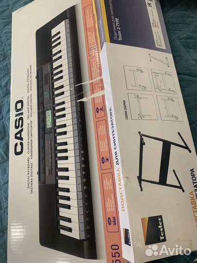 Синтезатор casio ctk 2550