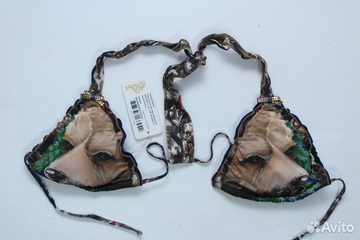 Aqua Bendita Escopeta Лиф Купальник L Колумбия