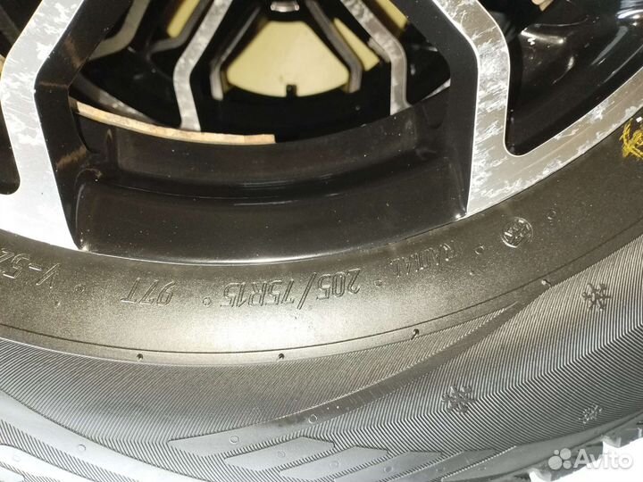 Шины зимние 205 75 r15 с литьем Alcasta