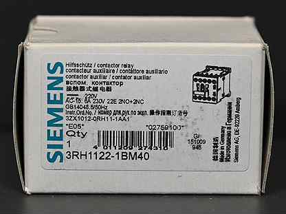 Siemens 3RH1122-1BM40 новый, 5 шт