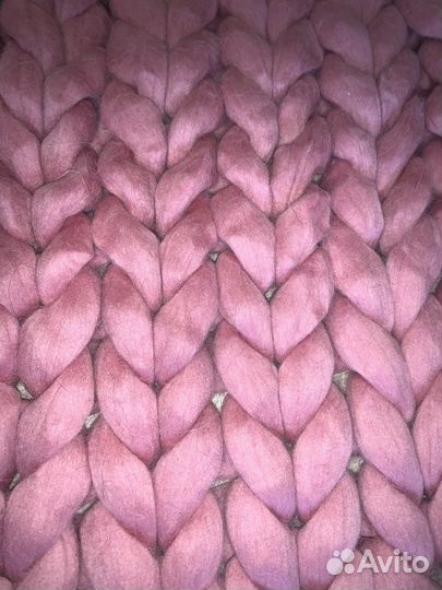 Плед из шерсти мериноса 170*90