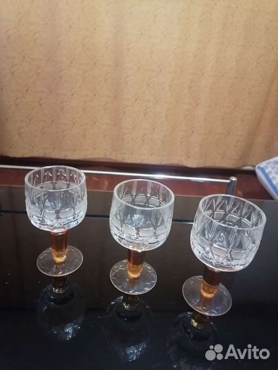 Бокалы хрусталь СССР