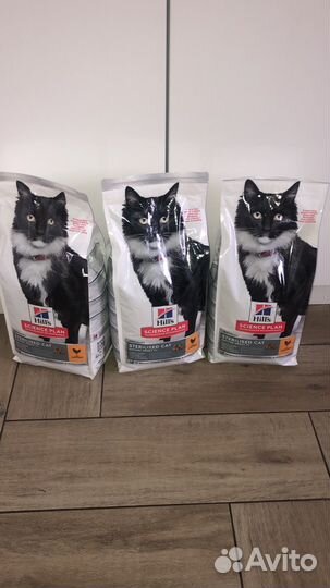 Сухой корм Hill's/Хиллс для кошек 7+, с курицей