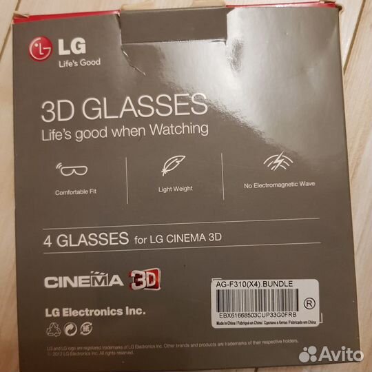 Очки 3D LG