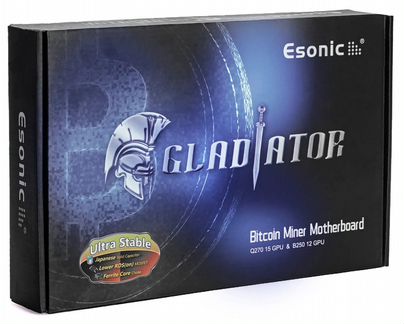 Esonic B250 BTC Gladiator Гарантия