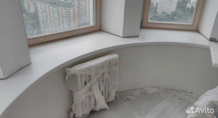 Подоконник из искусственного камня под заказ