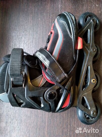 Роликовые коньки детские раздвижные р. 31-36