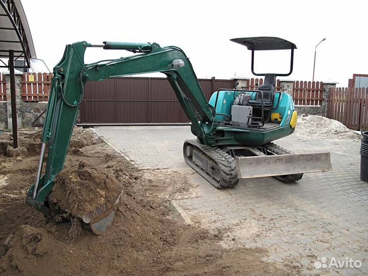 Услуги мини экскаватора