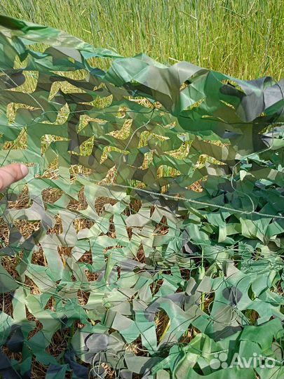 Камуфляжная сеть 2 слоя, 6х10