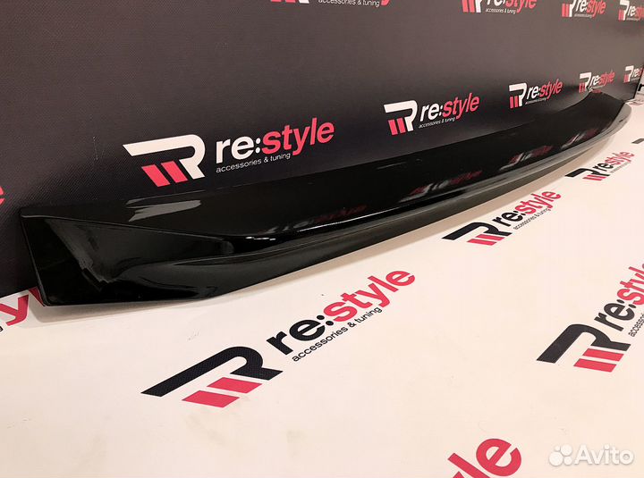 Спойлер Под стекло Cruiser 200 08-15г Черный