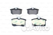Колодки тормозные (зад) citroen, peugeot