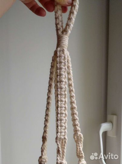 Кашпо макраме