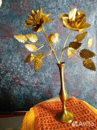 Бутоньерка с розой