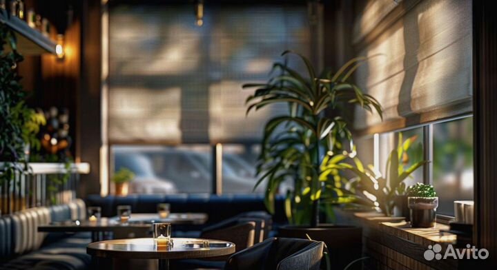 Рулонные шторы с ручным управлением