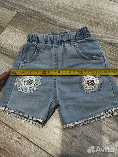Шорты джинсовые