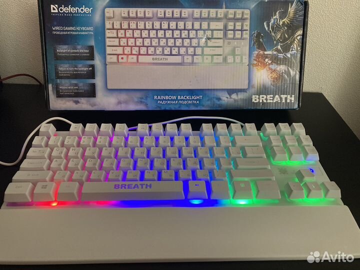 Игровая клавиатура Breath новая