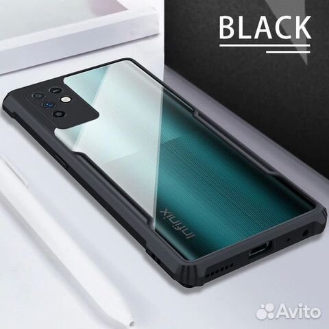 Чехол и гидрогелевая пленка на Infinix Note 11Pro