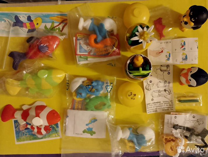 Киндер сборка редкая разных лет