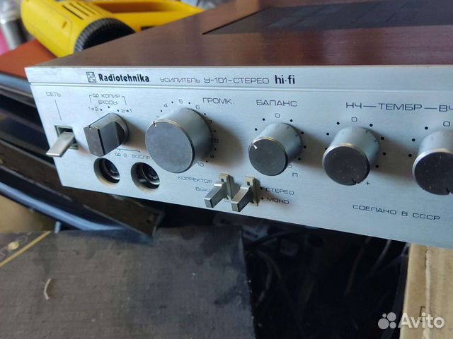 Усилитель radiotehniika У-101-стерео