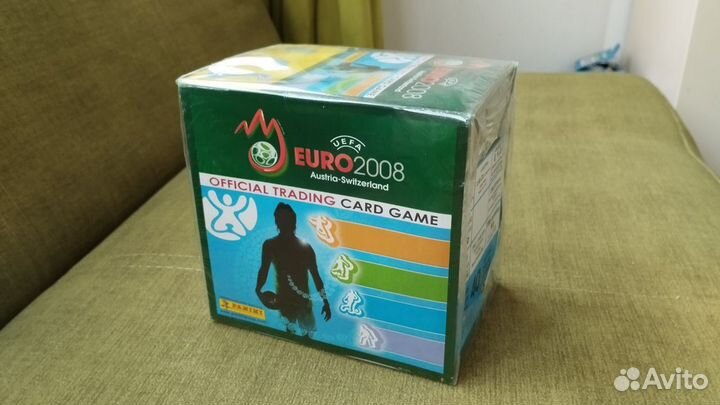 Блок карты Panini Евро 2008 (40 паков по 6 карт)