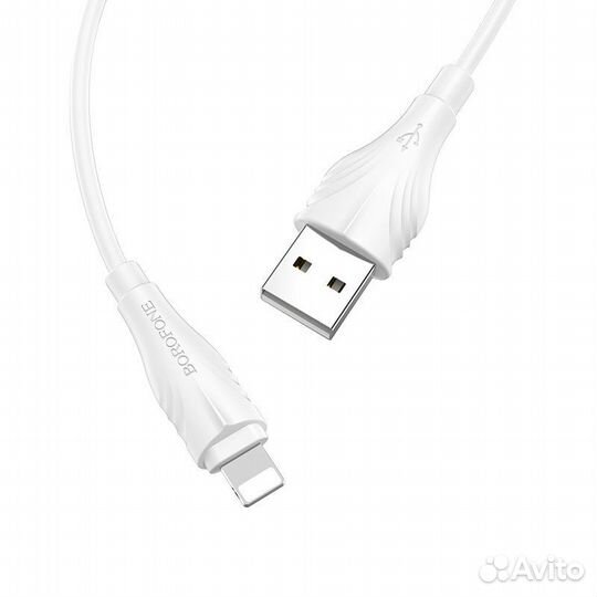 Кабель borofone Lighting BX-18 3m White