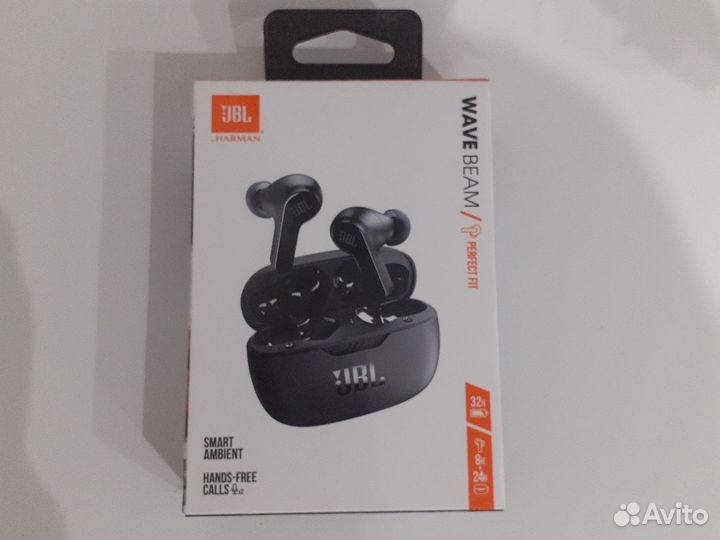 Беспроводные наушники jbl wave beam