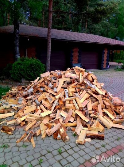 Дрова колотые от 1 куба