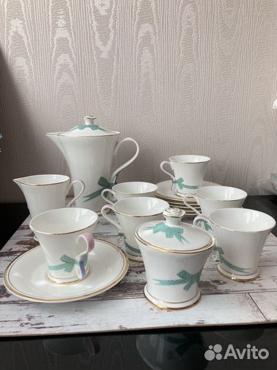 Кофейный сервиз, английский дизайн