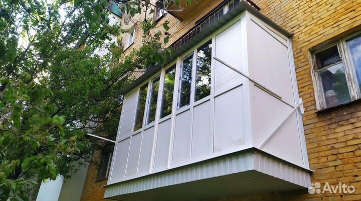 Отделка балконов и лоджий