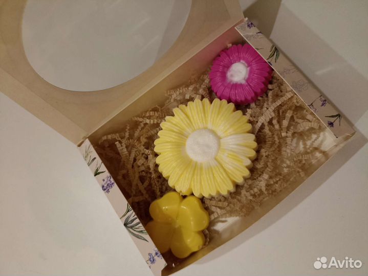 Набор из мыла к 8 марта