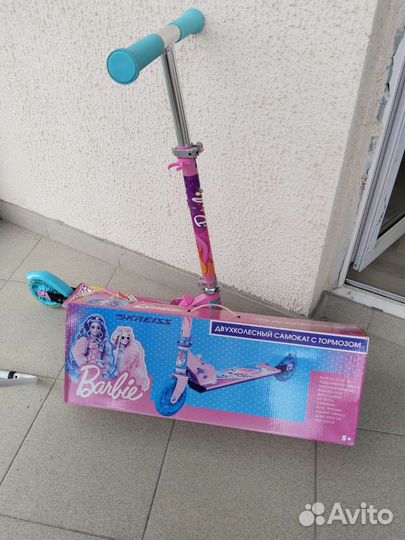 Самокат kreiss barbie
