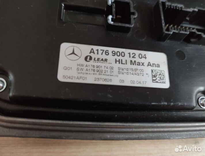 Блок управления фары Mercedes CLA 2015-20