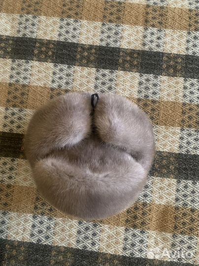 Норковая шапка мужская