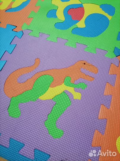 Коврик-пазл+Подарок(мягкий пазл 54шт 30*45 см)