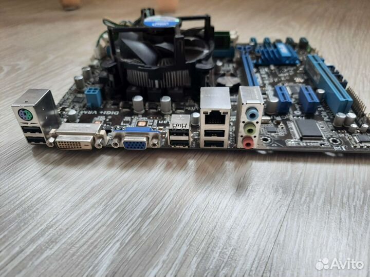 Комплект P8H61-M LE R2.0+i3-3220, ddr3 8gb (2x4gb)