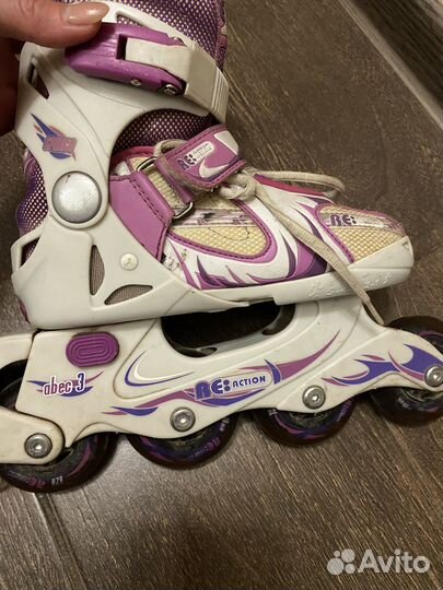 Ролики reaction детские раздвижные 29-33 р